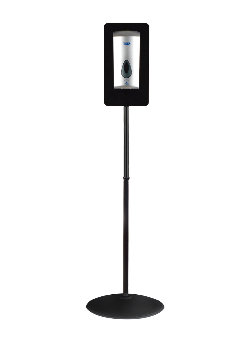 Мобильная стойка для размещения дозаторов BXG СД-8 (чёрная)