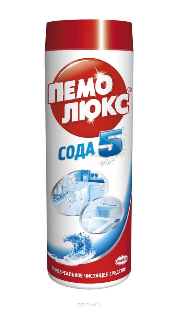 Универсальное чистящее средство «Пемолюкс» Сода 5, 400г (порошок)