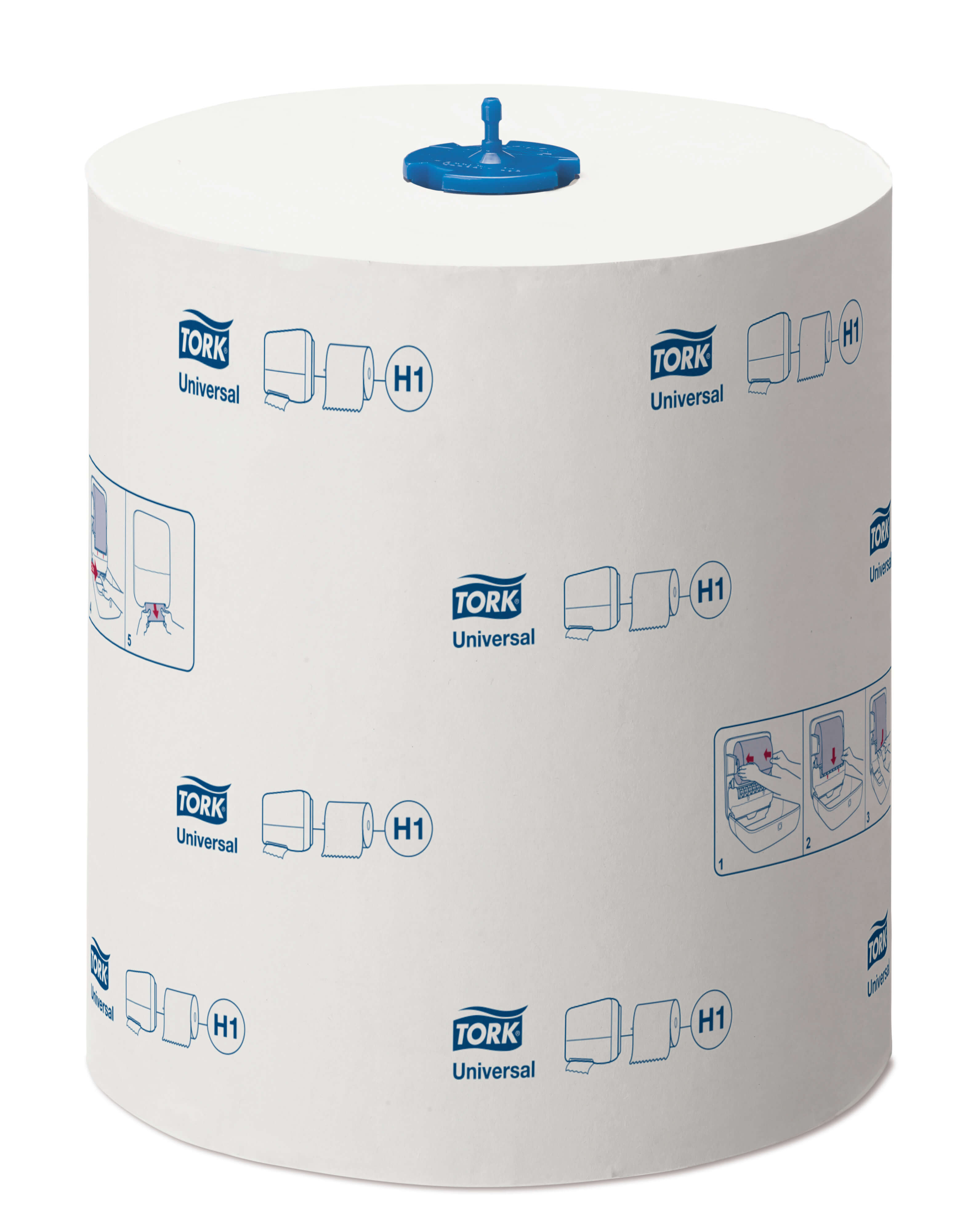 Бумажные однослойные полотенца в рулонах Tork Matic® Extra Long Universal, 280м