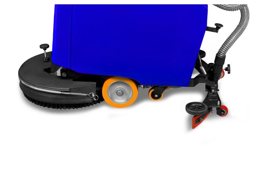 Сетевая поломоечная машина толкаемого типа Метлана М50E (кабельная), синяя