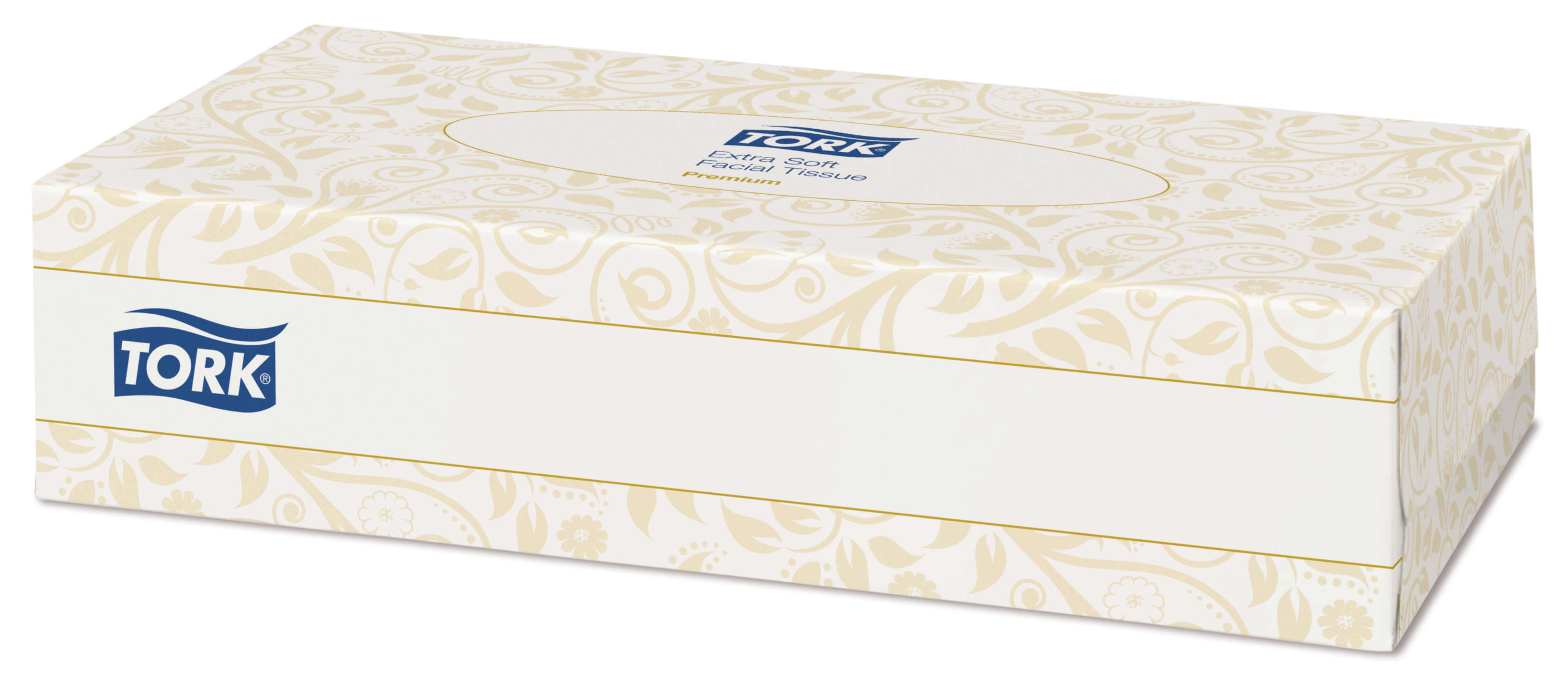 Косметические ультрамягкие салфетки для лица в упаковке Tork Premium, 100 листов
