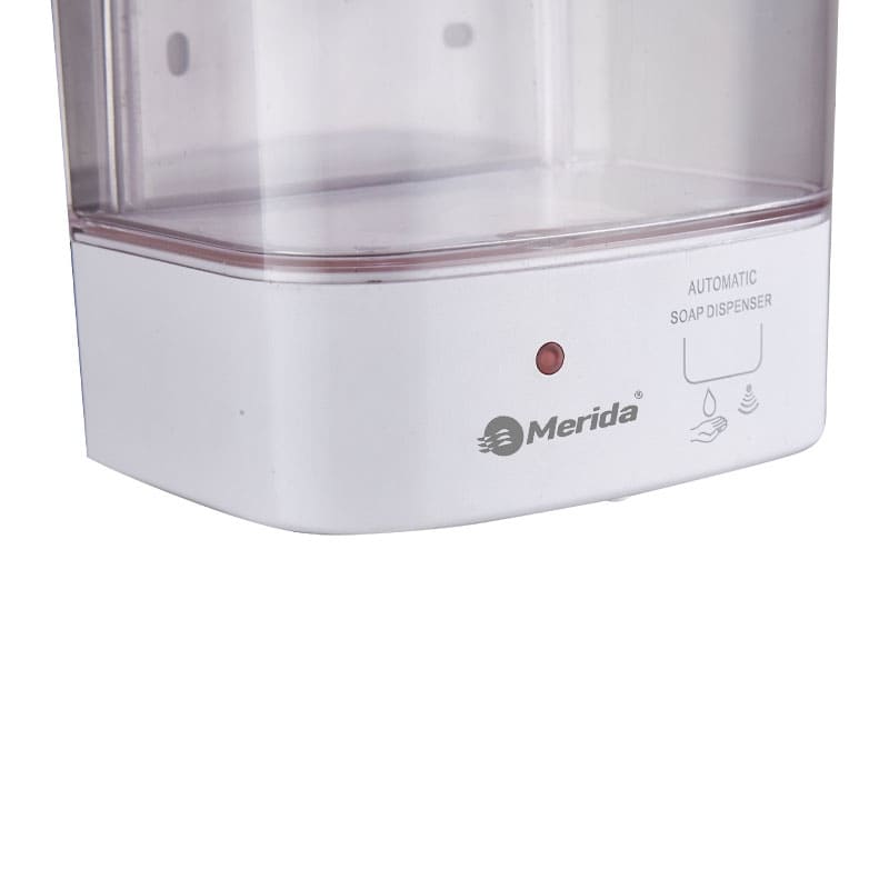 Сенсорный дозатор жидкого мыла Merida 1000мл, прозрачныйый (резервуар)