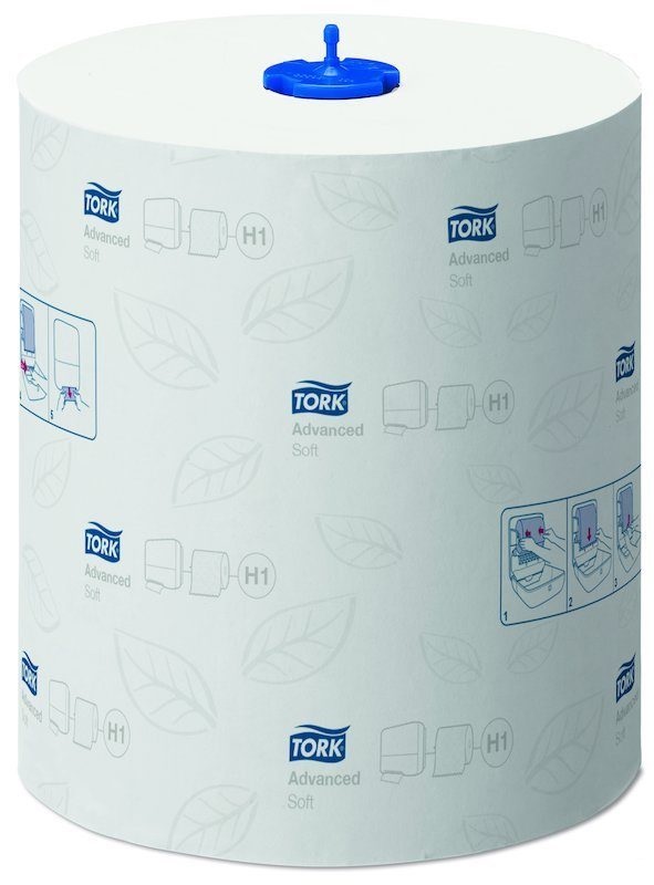 Бумажные двухслойные полотенца в рулонах Tork Matic® Advanced, 150м (мягкие)