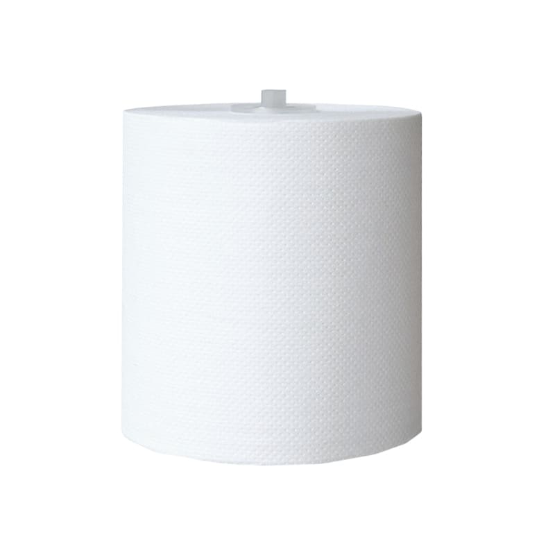 Бумажные двухслойные полотенца в рулонах "Топ Автоматик Миди", 150м H19см (белые)
