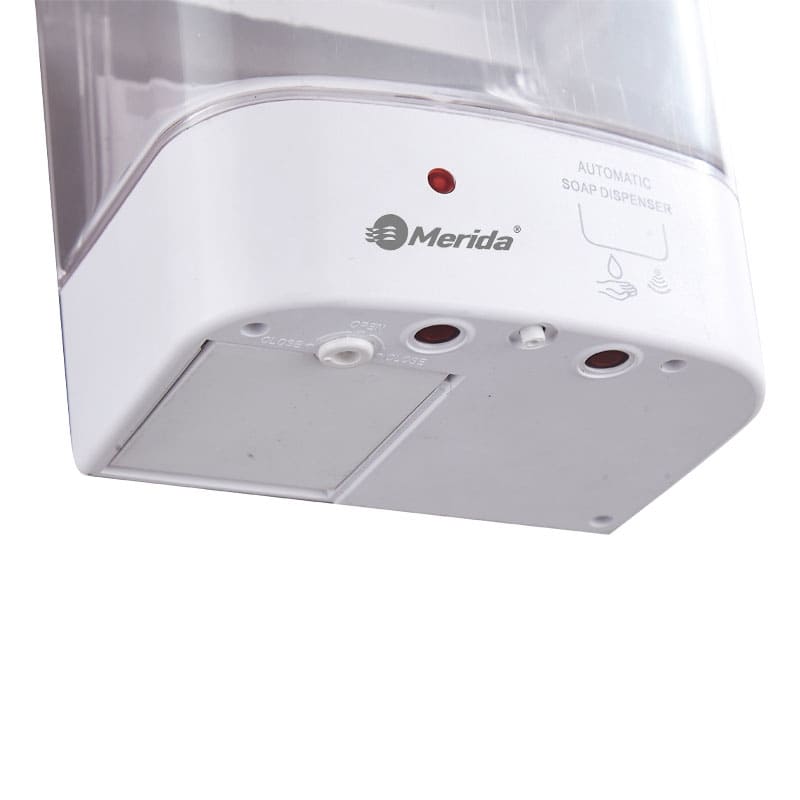 Сенсорный дозатор жидкого мыла Merida 1000мл, прозрачныйый (резервуар)