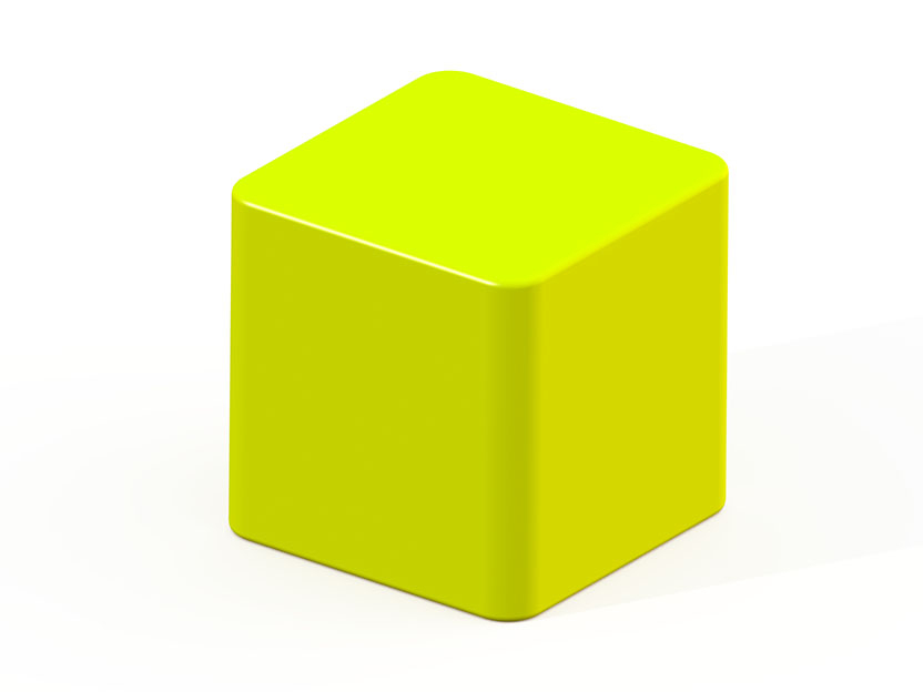 Игрушка для животных Куб ТанПласт 350×350×350 (стенка 9мм)