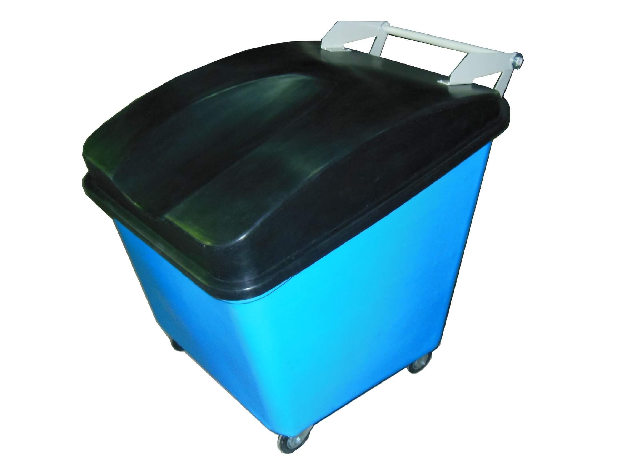 Пластиковый мусорный контейнер на колесах ТанПласт ТПК-300
